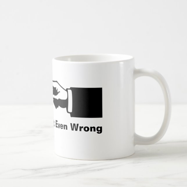 Caneca De Café Nem sequer erro (Direita)