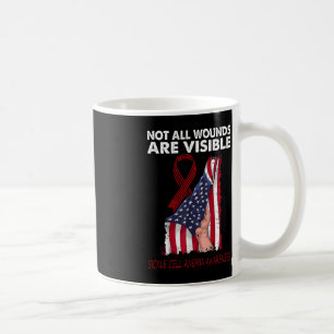 Caneca De Café Nem Todas As Feridas São Visíveis Anemia De Célula