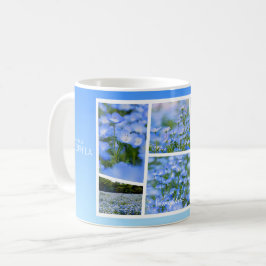 Caneca De Café NEMOPHILA（Baby Blue Eyes）