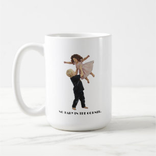 Caneca De Café Nenhum Bebê no Canto Bebês de Desenho Animado Fo