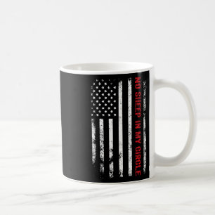 Caneca De Café Nenhum Carneiro No Meu Círculo Republicano America