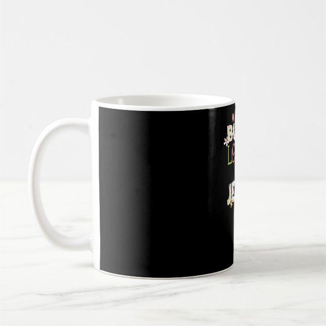 Caneca De Café Nenhum Coelho Me Ama Como Jesus (Esquerda)