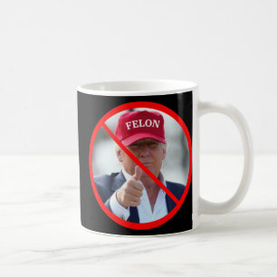 Caneca De Café Nenhum Felon No Office