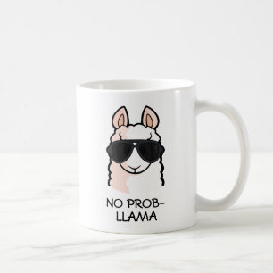 Caneca De Café Nenhum Prob-Lama