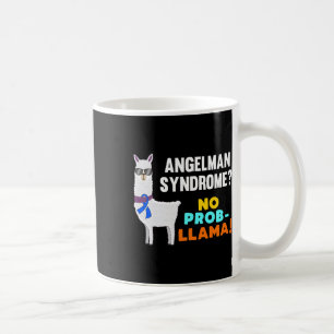 Caneca De Café Nenhum Prob-llama Síndrome de Angelman Guerreiro S
