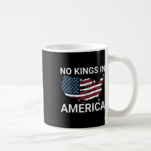 Caneca De Café Nenhum Rei Na América Derrube Trump Nenhum Autorit
