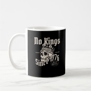 Caneca De Café Nenhum Rei na América Desde 1776 Espírito de Liber