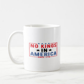 Caneca De Café Nenhum Rei na América desde 1776 Patriota Independ