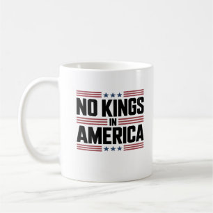 Caneca De Café Nenhum Rei na América EUA Estilo Criativo