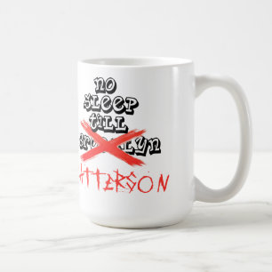 Caneca De Café Nenhum sono até Patterson/considera-o em novembro