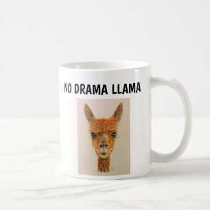 Caneca De Café NENHUMA DRAMA LLAMA Café Mugs