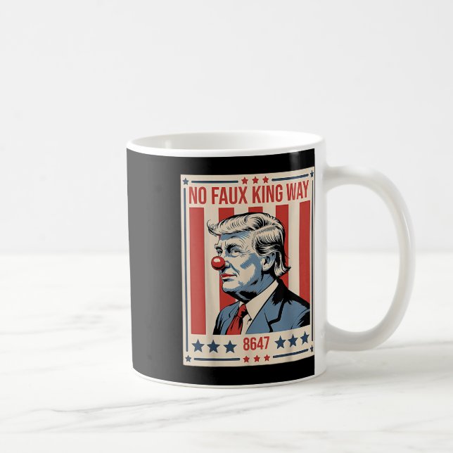 Caneca De Café Nenhuma Falsa Maneira do Rei 86 47 (Direita)