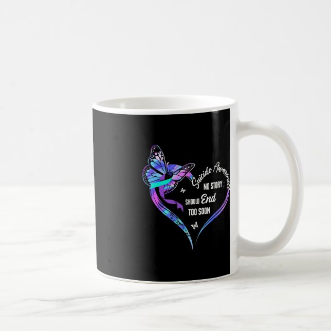 Caneca De Café Nenhuma História Deve Acabar Muito Cedo Com A Cons (Direita)