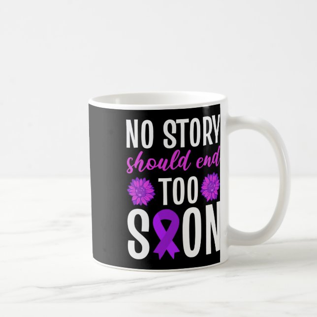 Caneca De Café Nenhuma História Deve Terminar Muito Rapidamente F (Direita)