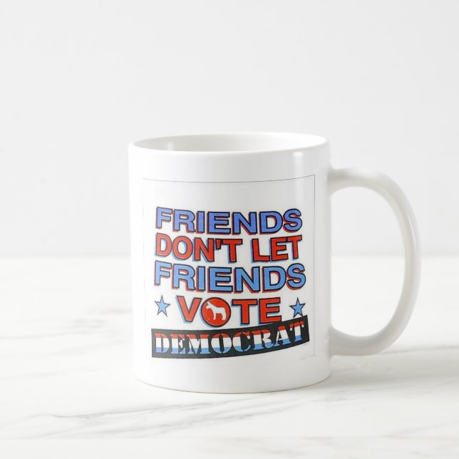 Caneca De Café Nenhuns Dems! (Direita)