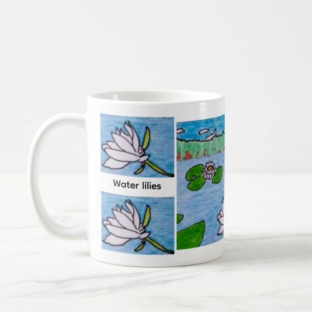 Caneca De Café Nenúfares (Esquerda)