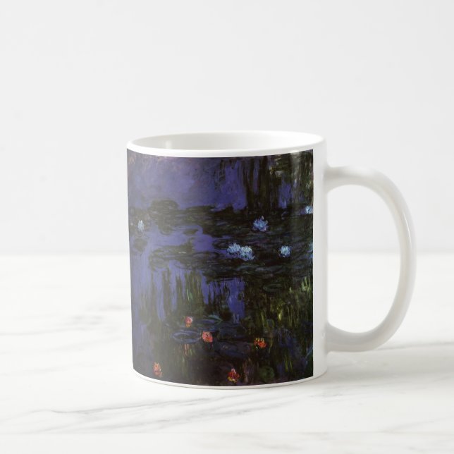 Caneca De Café Nenúfares de Claude Monet, Impressionismo Antigo (Direita)