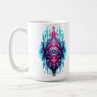 Caneca De Café Neo-Tribal Sigil