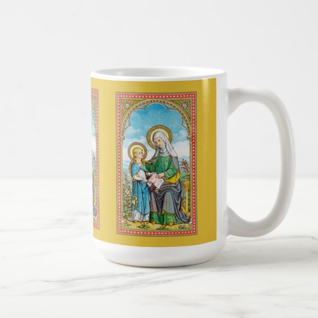 Caneca De Café NeoGothic Rua. Anne e Young Mary (SAU 29) (Direita)