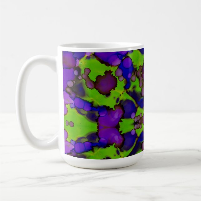 Caneca De Café Neon Bloomstorm (Esquerda)