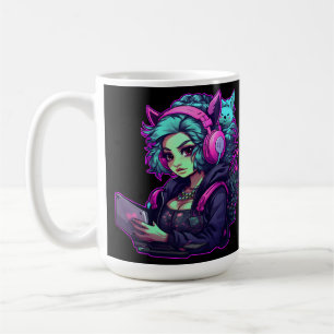 Caneca De Café Neon gamer