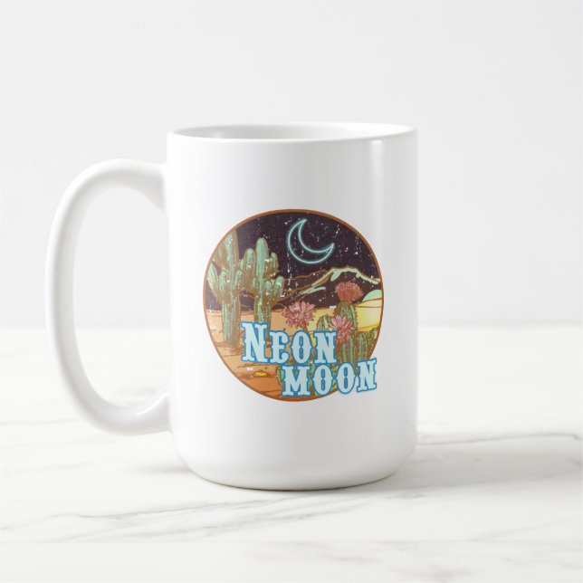 Caneca De Café Neon Moon Retro Western (Esquerda)