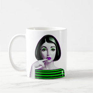 Caneca De Café Neon Noir Muse