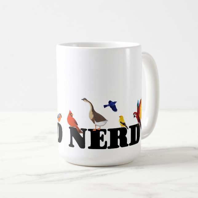 Caneca De Café Nerd (Frente Esquerda)