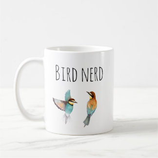 Caneca De Café Nerd de aves aquáticas