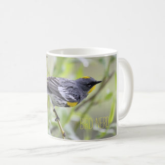 Caneca De Café Nerd de aves Warbler