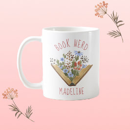 Caneca De Café Nerd de Livro