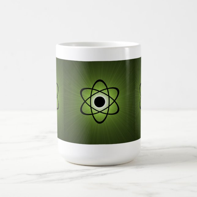 Caneca De Café Nerdy Atomic Mug, Verde (Centro)