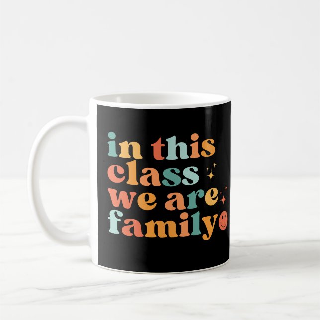 Caneca De Café Nesta Classe Somos Familiares (Esquerda)