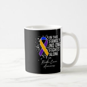 Caneca De Café Nesta Família Luta Sozinha Camisa Cancer