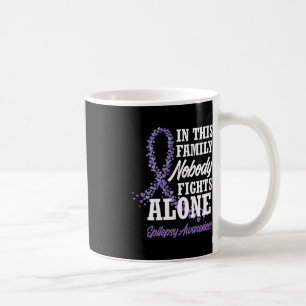 Caneca De Café Nesta Família Ninguém Luta Sozinha Com A Epilepsia