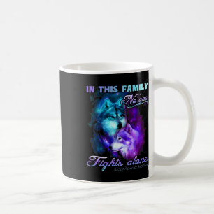 Caneca De Café Nesta Família Ninguém Luta Sozinho