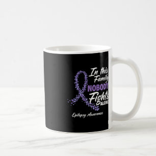 Caneca De Café Nesta Família Ninguém Luta Sozinho Pela Epilepsia