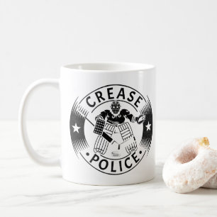 Caneca De Café Netminder do Hockey da Polícia de Combustível