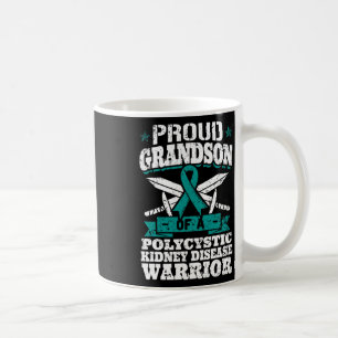 Caneca De Café Neto De Um Guerreiro Da Doença Renal Poliquística 