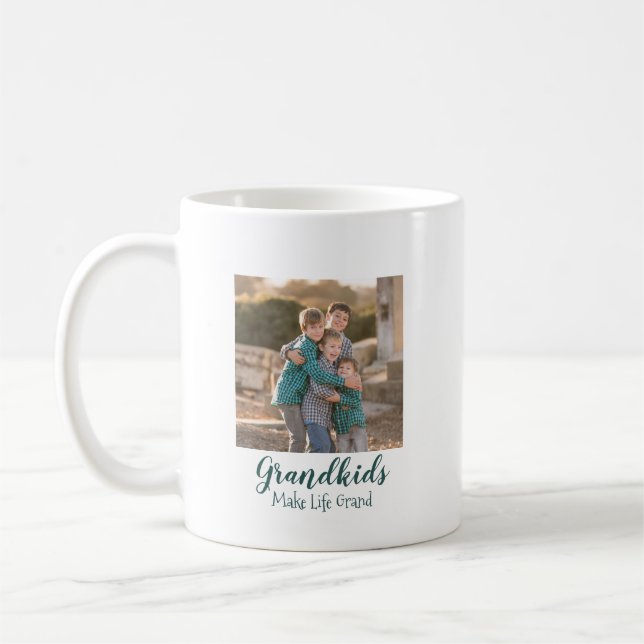 Caneca De Café Netos Tornam a Vida Grandiosa (Esquerda)