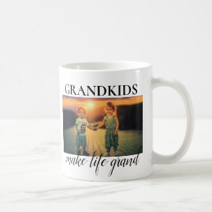 Caneca De Café Netos tornam a vida grandiosa 2 Colagem fotográfic