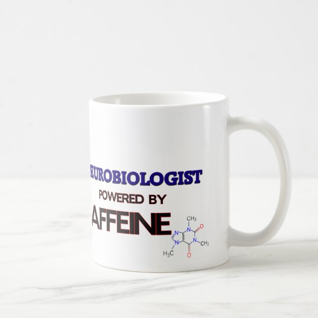 Caneca De Café Neurobiólogo psto pela cafeína (Direita)