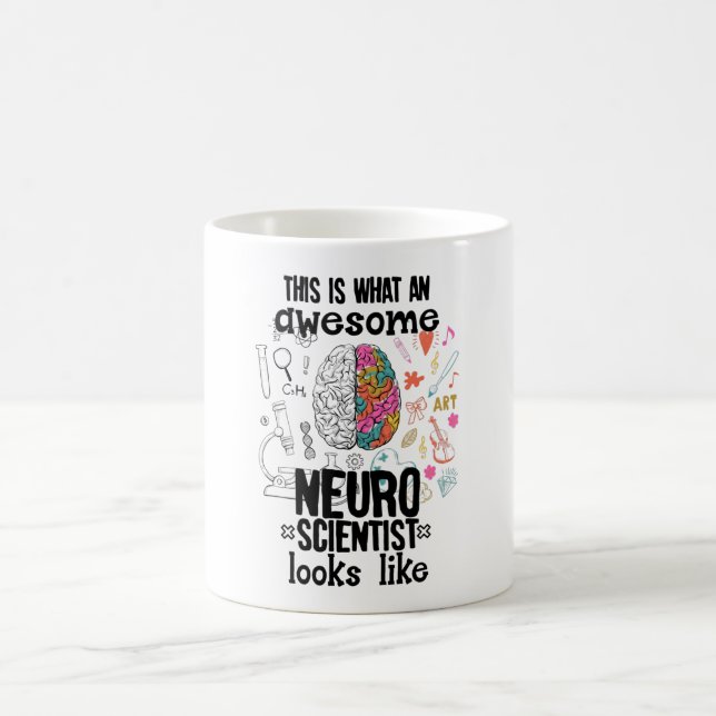 Caneca De Café Neurociência (Centro)
