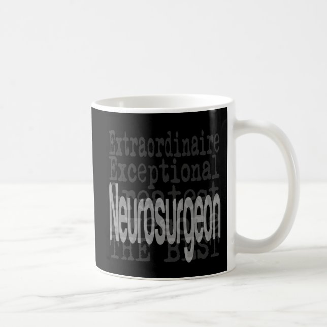 Caneca De Café Neurocirurgião Extraordinário (Direita)