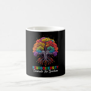 Caneca De Café Neurodiversidade Celebra O Autismo Do Espectro