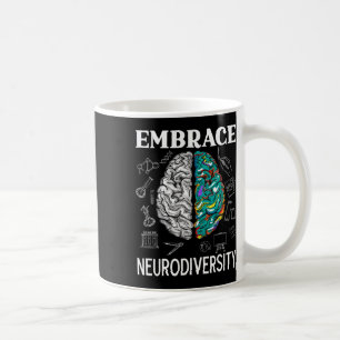 Caneca De Café Neurodiversidade e consciência saúde mental