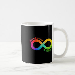 Caneca De Café Neurodiversidade é um belo autismo Neurodivergente