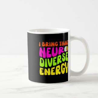 Caneca De Café Neurodiversity Shirt Autism Adhd Asd Neurodiversos