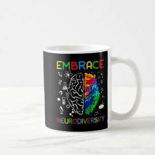 Caneca De Café Neurodiversity Shirt Embriagem com o Autismo ADHD