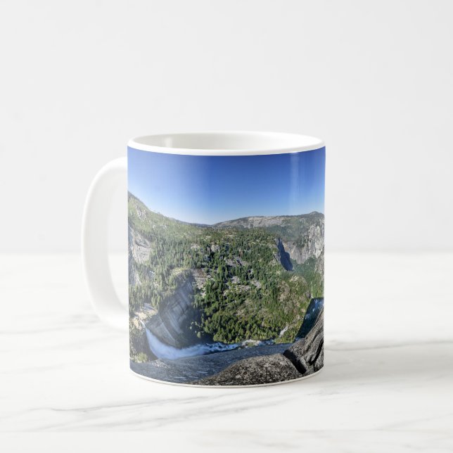 Caneca De Café Nevada Fall from Liberty Boné - Yosemite (Frente Esquerda)